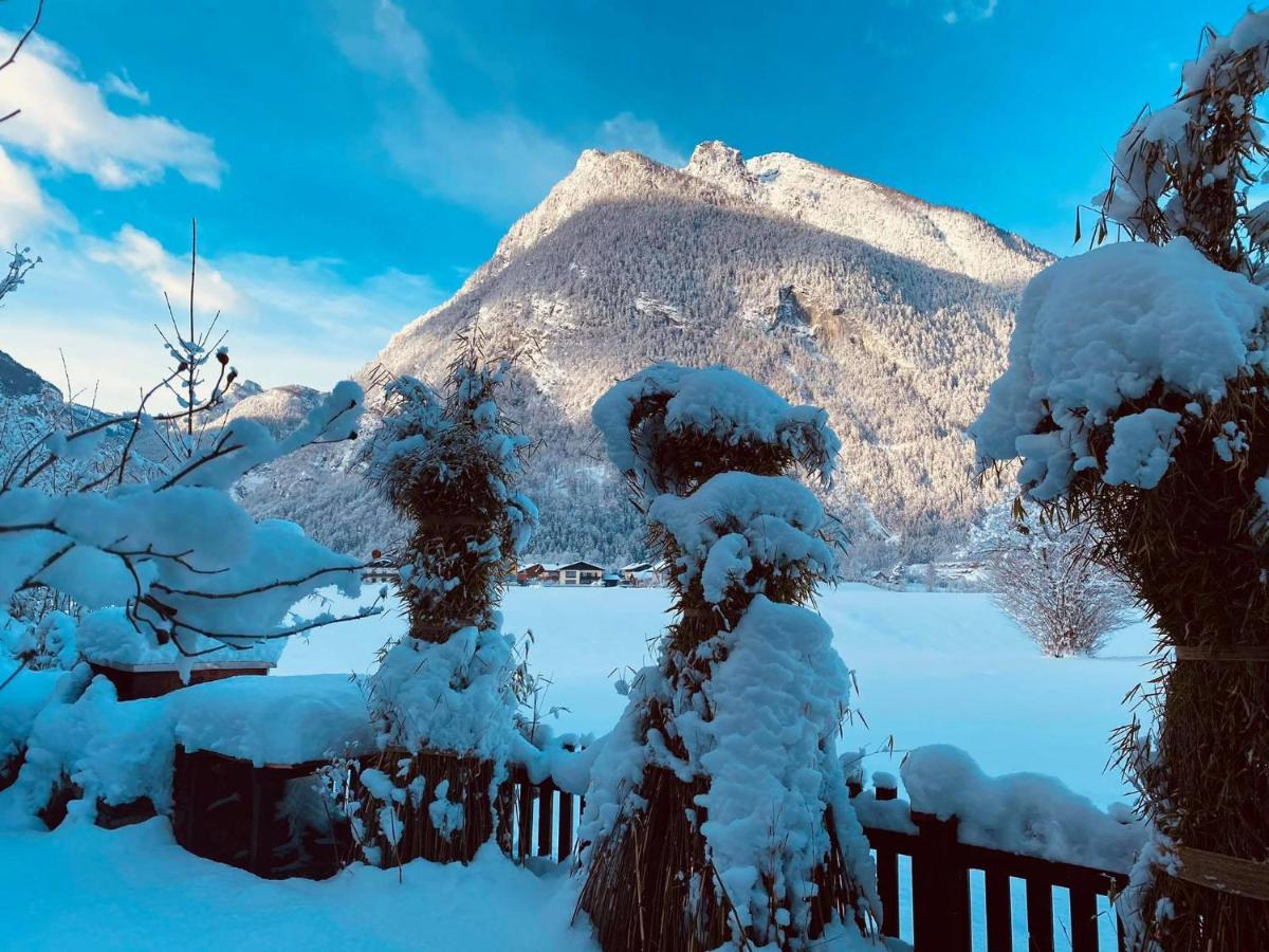 Forest Chalet, 15 Min To Salzburg Olt Town, And Most Beautiful Lakes, Secluded Location, 1,000 Sqm Garden, Mountainview, Panorama Sauna, Bath Whirlpool, Bbq&Bikes&Sunbeds For Free, Up To 10 P โกลลิง อันแดร์ ซัลซาค ภายนอก รูปภาพ
